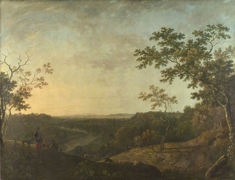 The Valley of the Dee, with Chester in the Distance