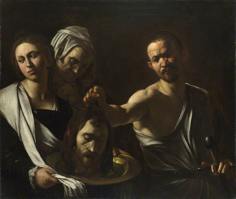 Salome receives the Head of John the Baptist