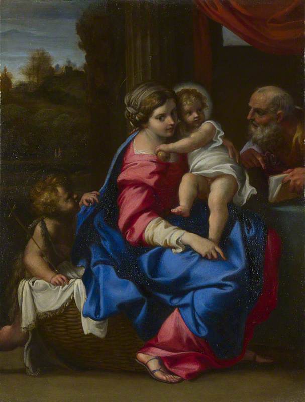 The Holy Family with the Infant Saint John the Baptist (The Montalto Madonna)