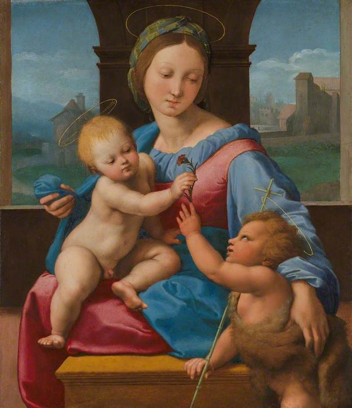 The Madonna and Child with the Infant Baptist (The Garvagh Madonna)