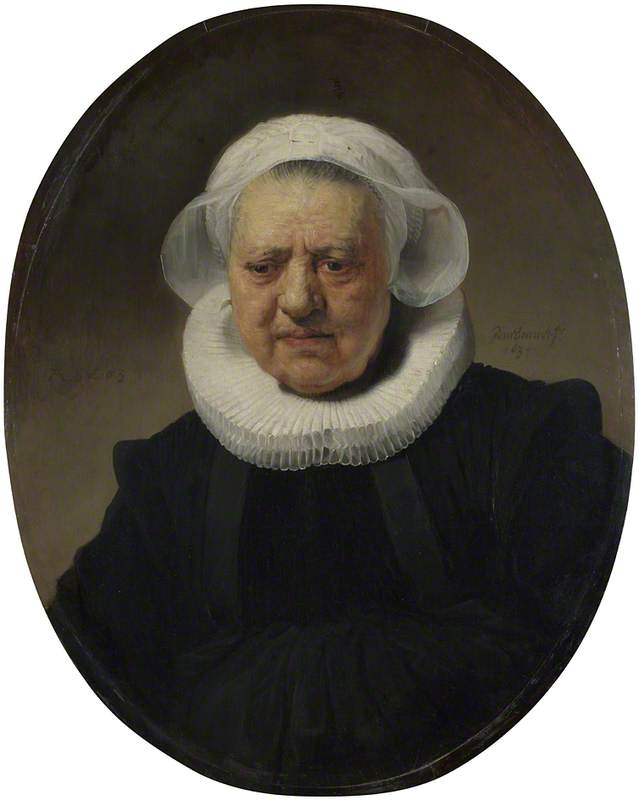 Portrait of Aechje Claesdr.