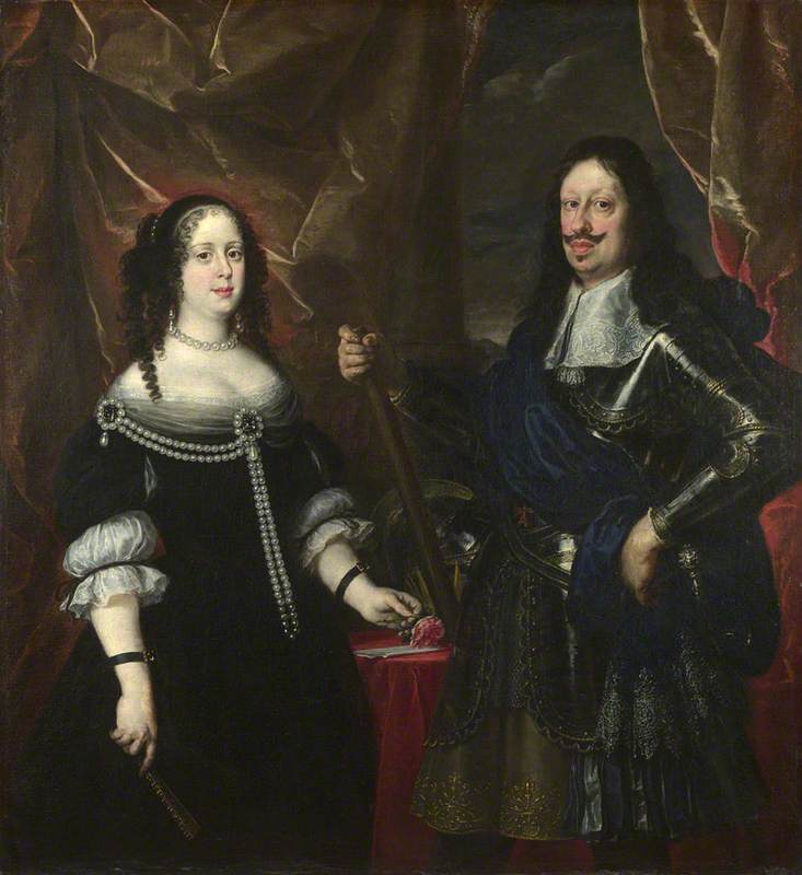 Double Portrait of the Grand Duke Ferdinand II of Tuscany and his Wife Vittoria della Rovere