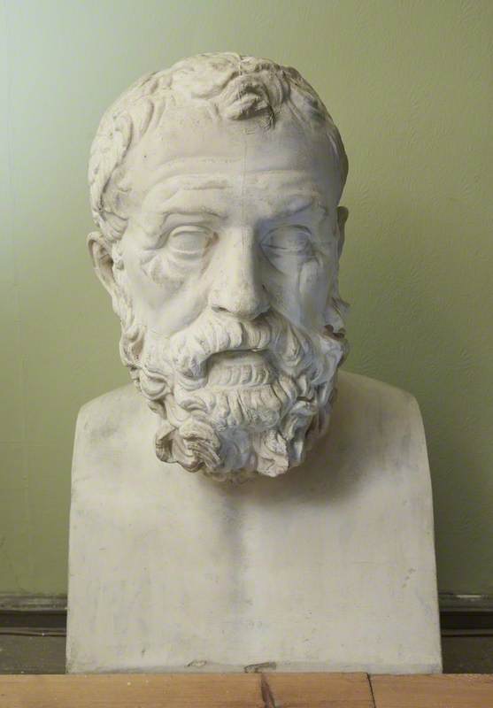 Herm-Type Bust of a Bearded Man, Called 'Pittacus'