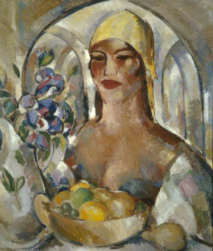 In the Patio: Margaret Morris Fergusson