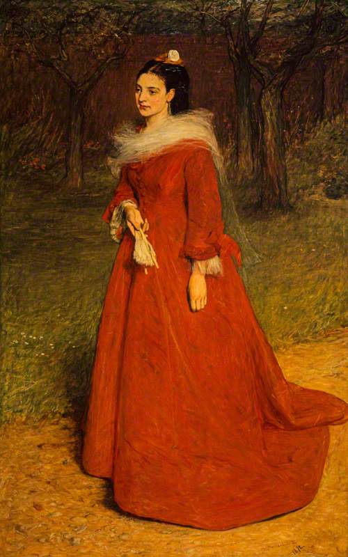 The Artist's Wife, Ellen Moxon (c.1854–1917), Lady Orchardson