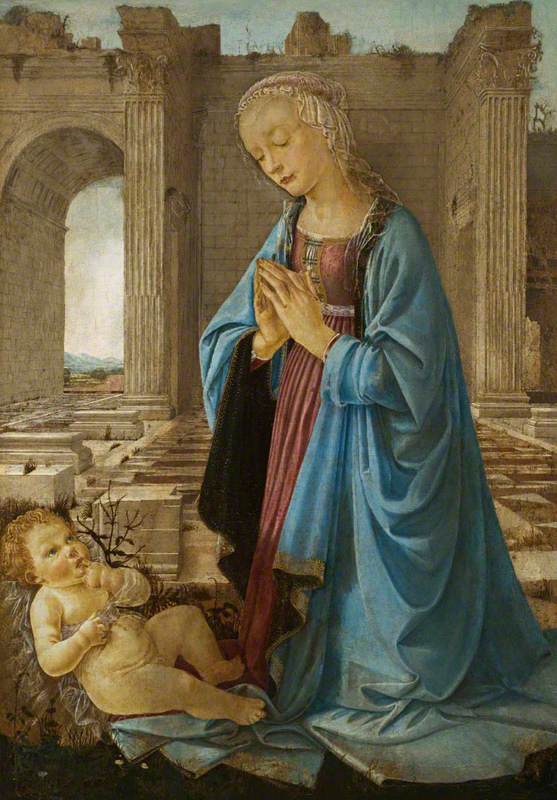 The Virgin Adoring the Christ Child (The Ruskin Madonna)