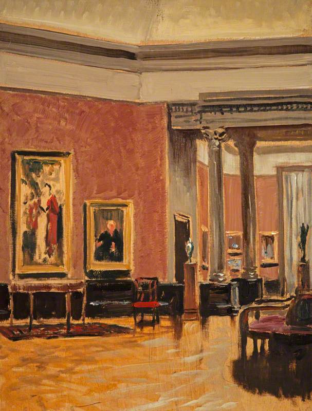 The Interior of the National Gallery of Scotland