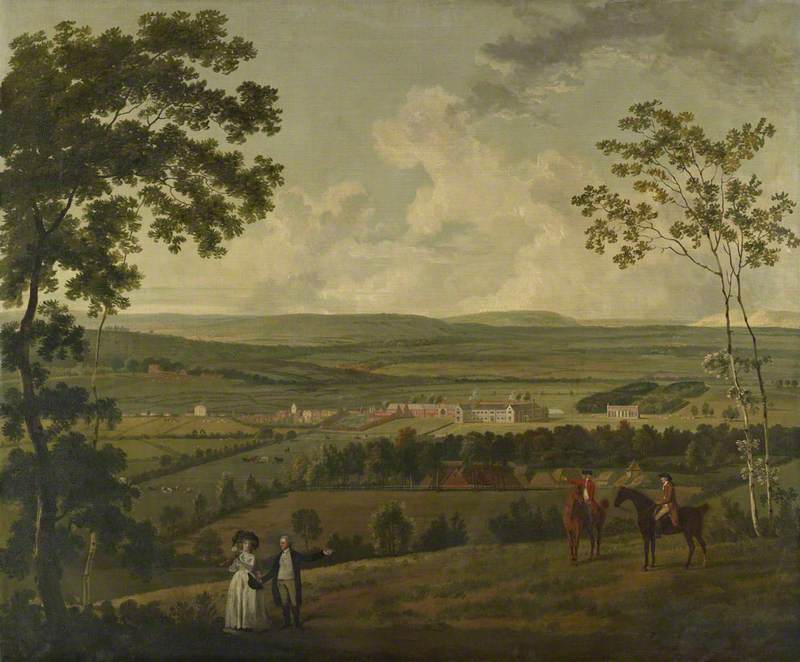 A Prospect of Southwick Park with the Norton Family in the Foreground