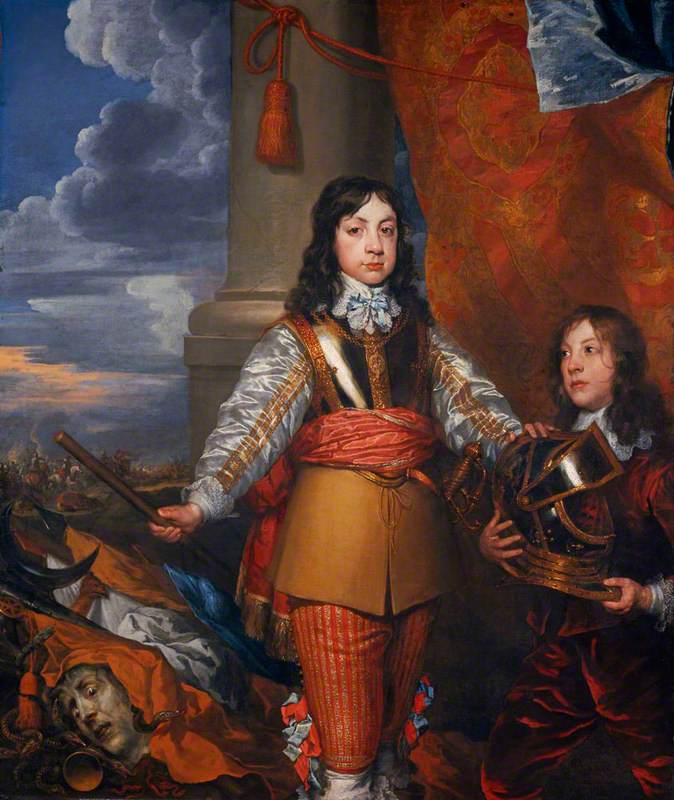 Charles II (1630–1685), King of Scots (1649–1685), King of England and Ireland (1660–1685), as Prince of Wales, with a Page