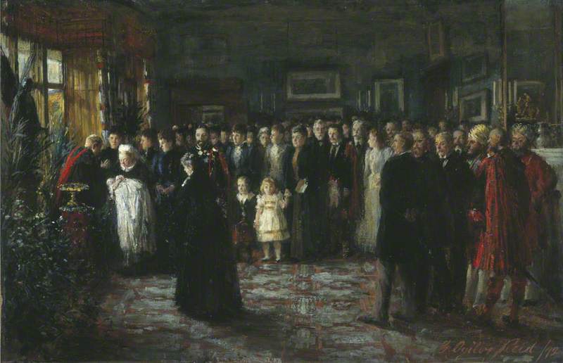 The Baptism of Prince Maurice of Battenberg