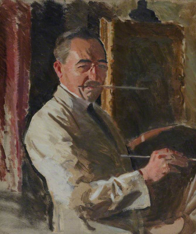 Harrington Mann (1864–1937), Artist, Self Portrait