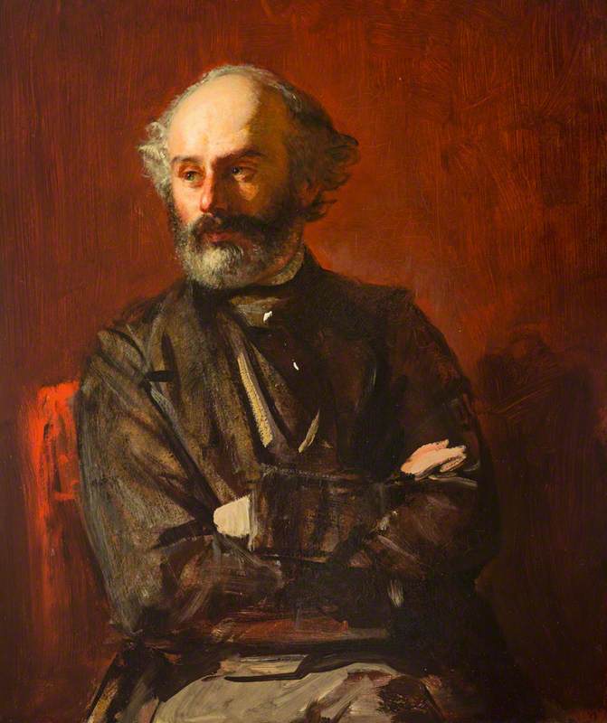 John Phillip (1817–1867), Artist, Self Portrait