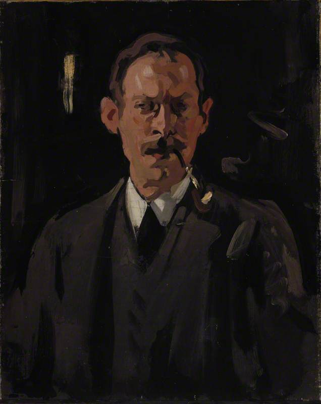 Samuel John Peploe (1871–1935), Artist, Self Portrait