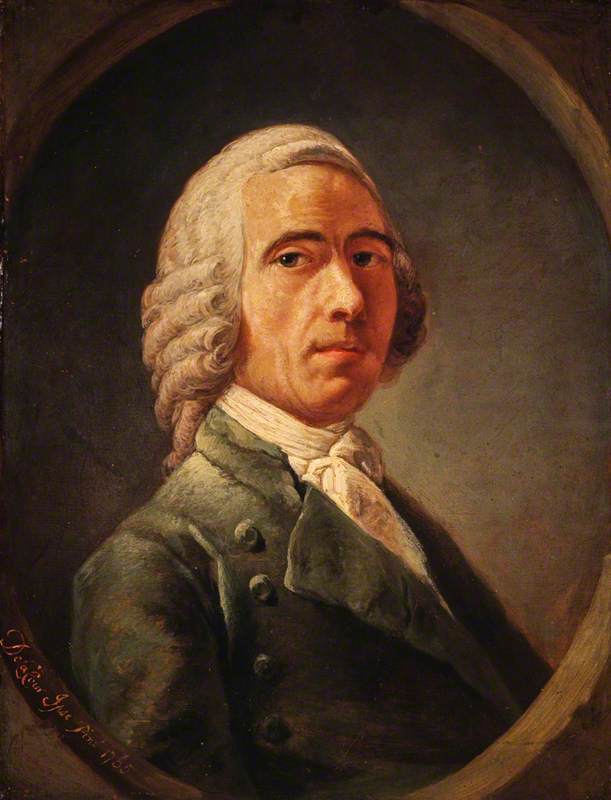 William Delacour (d.1767), First Master of the Trustees' Academy, Self Portrait