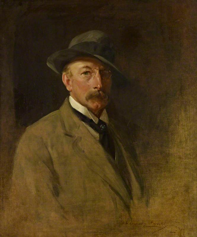 William Somerville Shanks (1864–1951), Artist, Self Portrait
