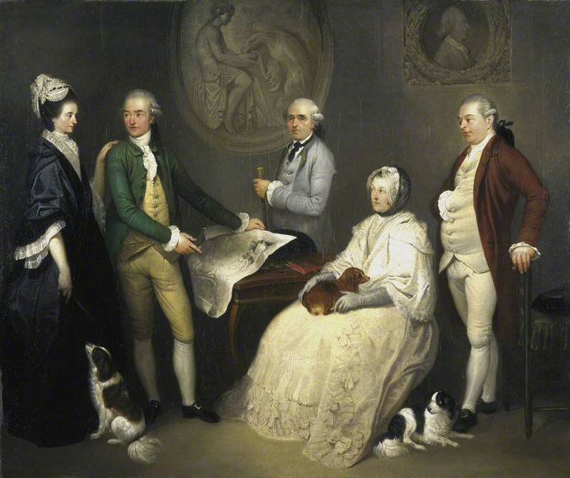 James Byres of Tonley and Members of his Family