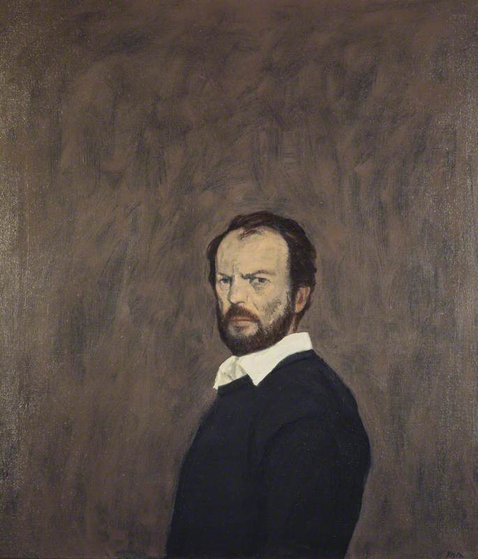 John 'Jack' Knox (b.1936), Artist, Self Portrait
