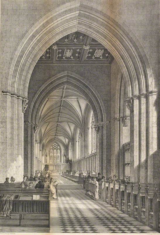 St Patrick's Cathedral Armagh, Chancel Restoration, 1834