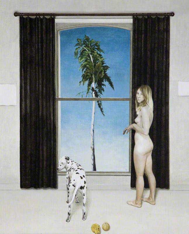 A and the Dog