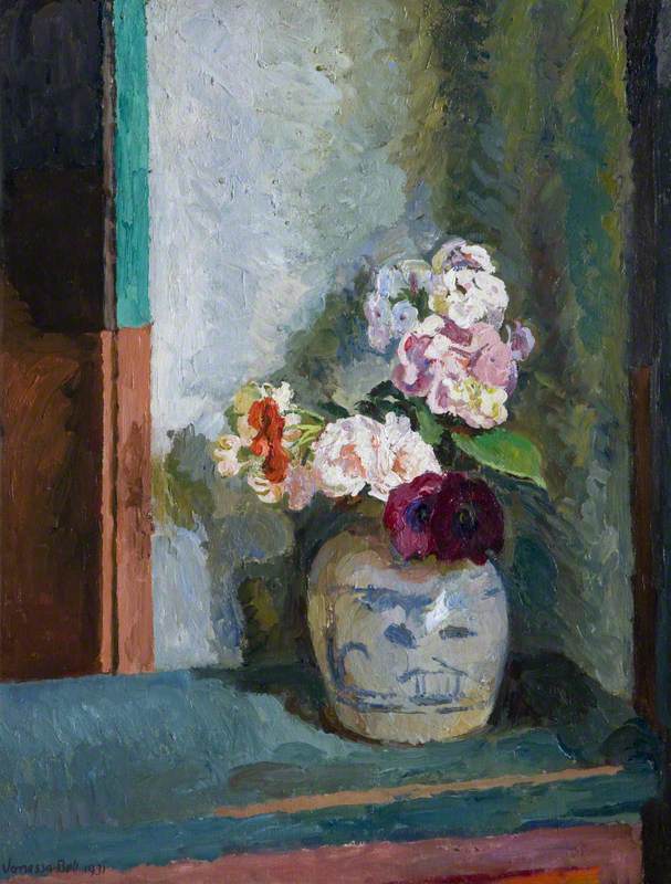 Flowers in a Ginger Jar