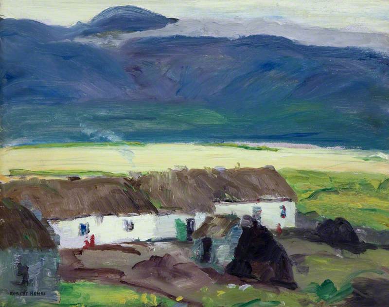 Cottages, Achill Island, County Mayo