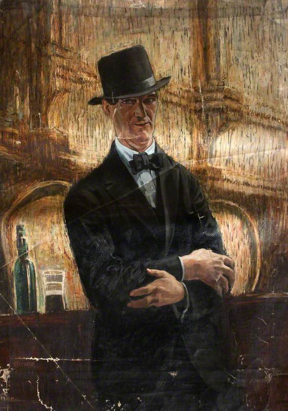 Portrait of a Man in a Hat (Self Portrait)