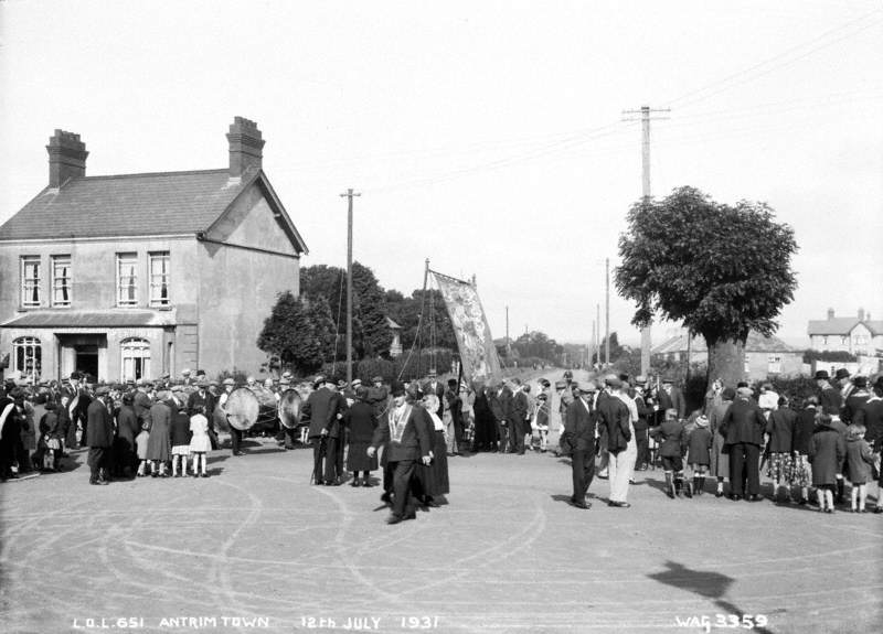 Lol. 651, Antrim Town, 12th July 1931