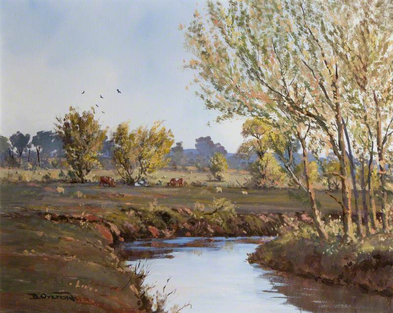 Landscape with River and Trees*
