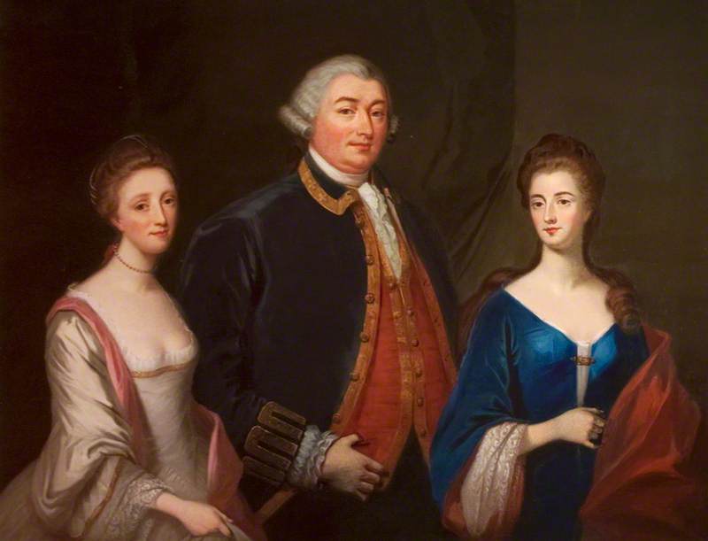 Lady Hill, Hugh Hill and Mrs Blacker