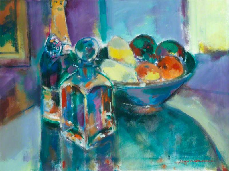 Still Life with Champagne