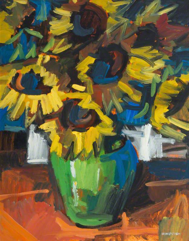 Still Life with Sunflowers