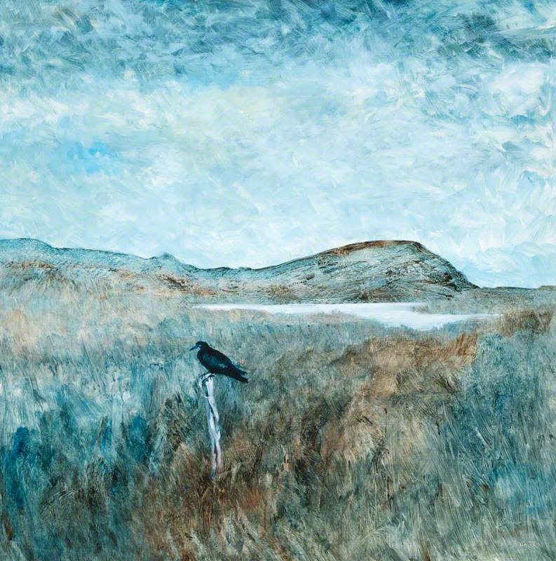 Landscape with Crow