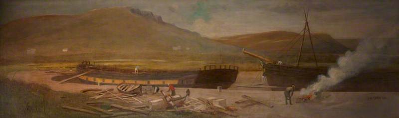 Origin of Shipbuilding in Belfast, Ritchie's Dock