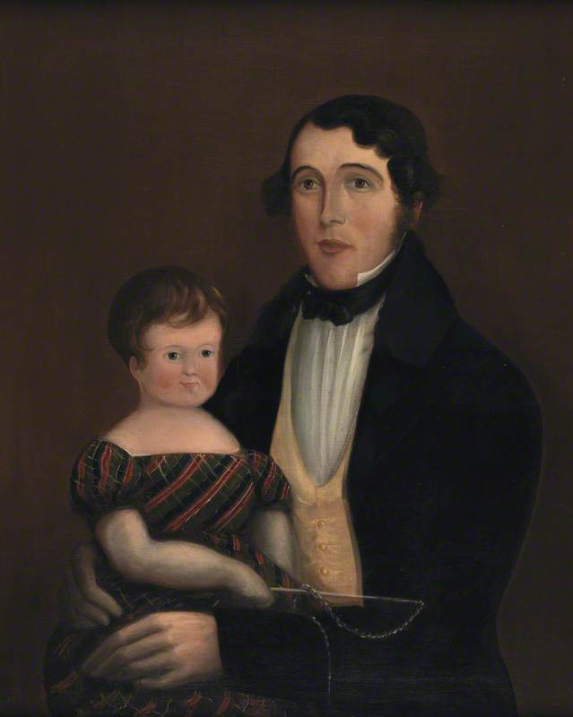 Huw Rowlands and His Child
