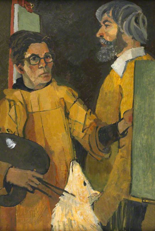 Self Portrait with Gwilym