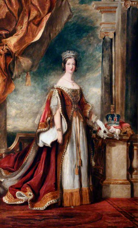 Queen Victoria (1819–1901), in Robes of State