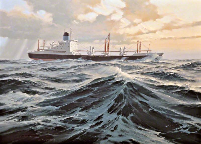 'Priam' at Sea
