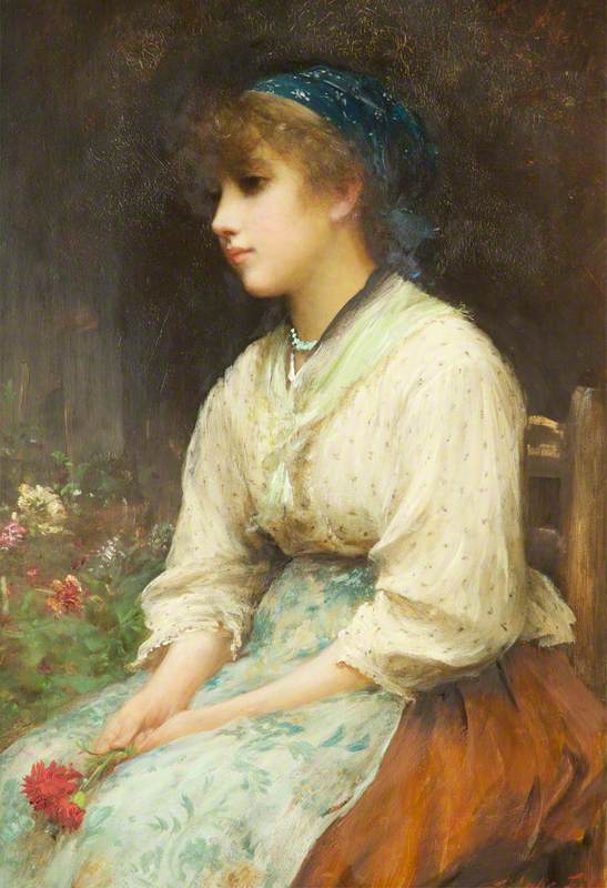 A Venetian Flower Girl