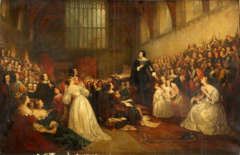 The Trial of the Earl of Stafford in Westminster Hall, 1641