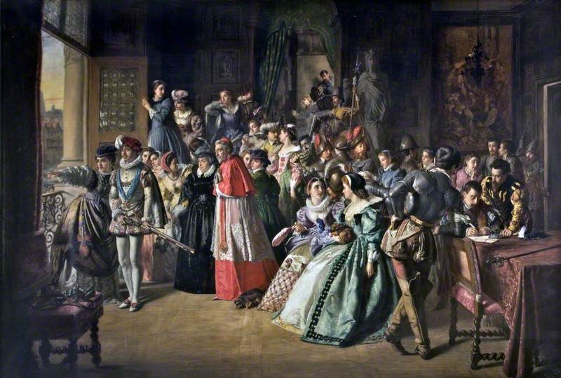 Charles IX and the French Court on the Morning of Saint Bartholomew's Massacre