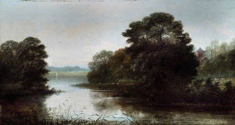 Landscape, Lake Scene