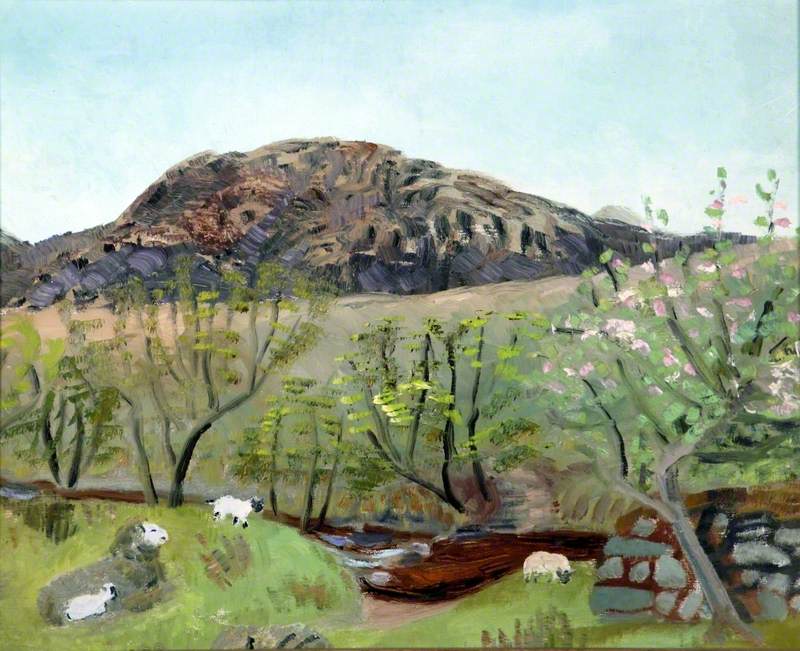 Landscape with Sheep