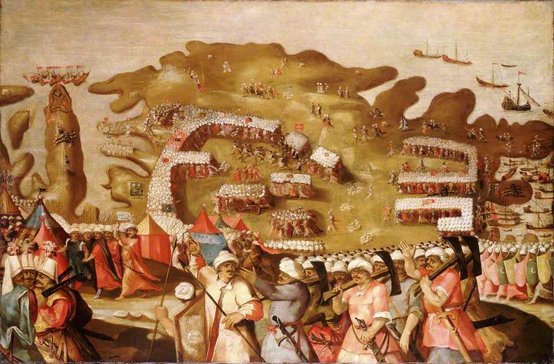 The Siege of Malta: Arrival of the Turkish Fleet, 20 May 1565