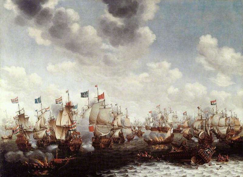 The Four Days Fight, 1–4 June 1666