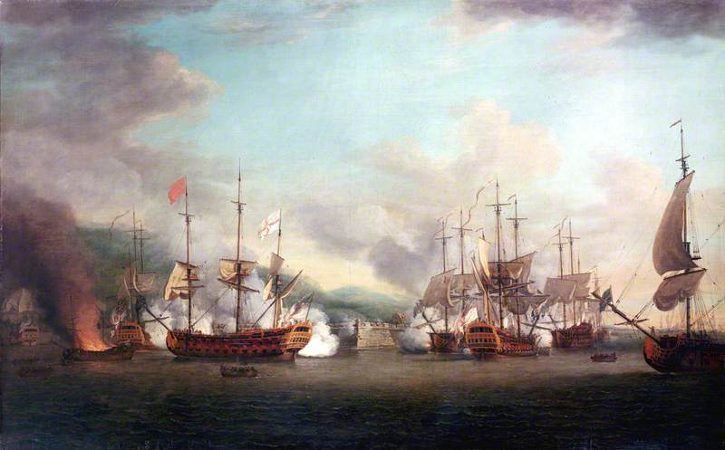 The Capture of Port Louis, Cuba, 8 March 1748