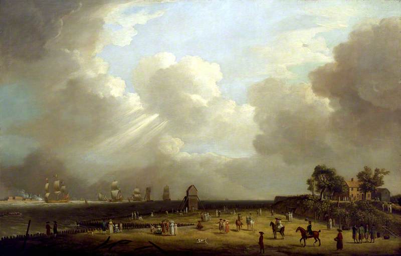 Princess Charlotte Arriving at Harwich, September 1761