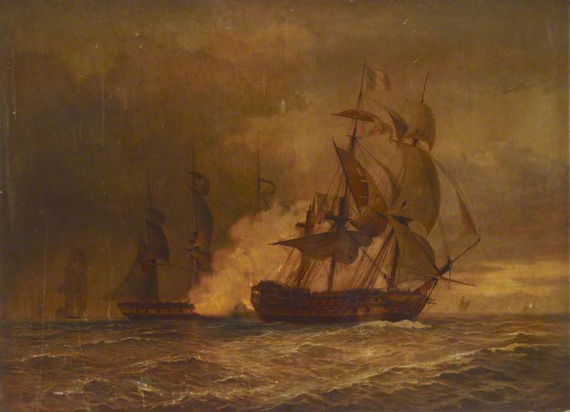 The Capture of the 'Guillaume Tell', 30 March 1800