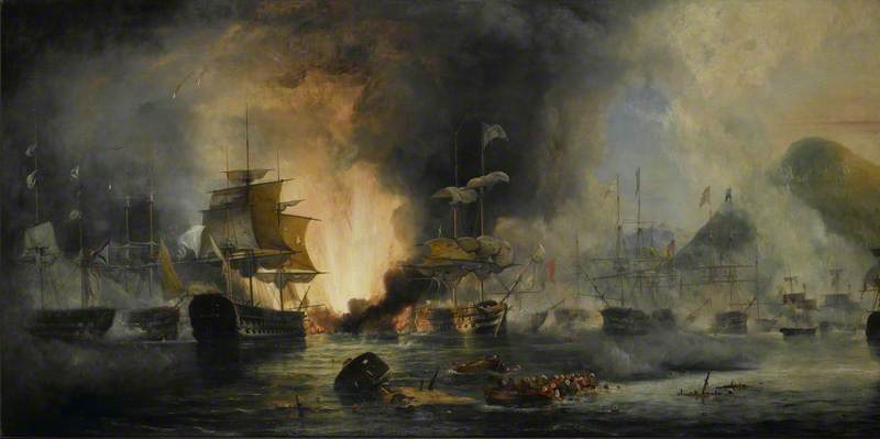The Battle of Navarino, 20 October 1827