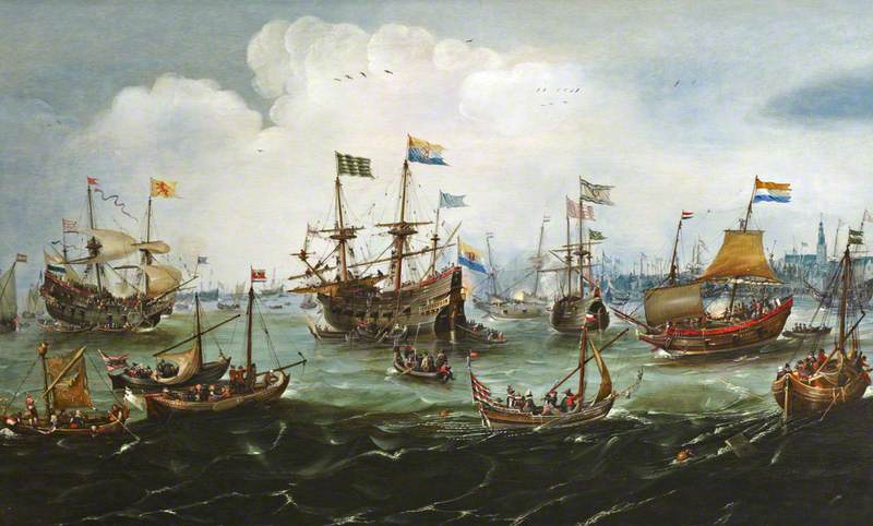 The Return to Amsterdam of the Second Expedition to the East Indies on 19 July 1599