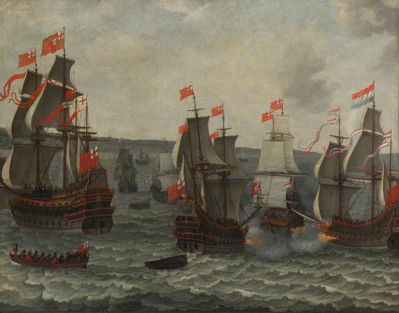 Action between Ships in the First Dutch War, 1652–1654
